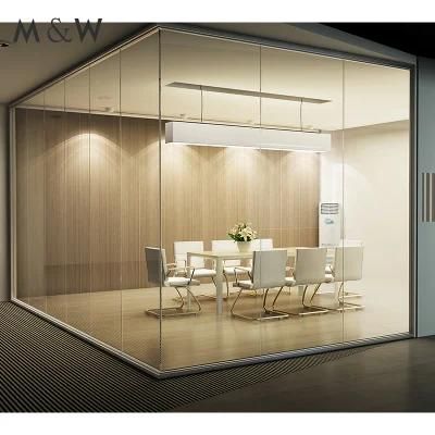 Factory Direct Sale Glass Design Panel Wall Divider Price Soundproof Office Partition
