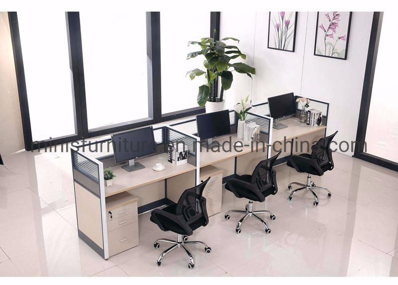 (MN-WS243) Wholesale Partition Modern Office Furniture Workstation for Six People