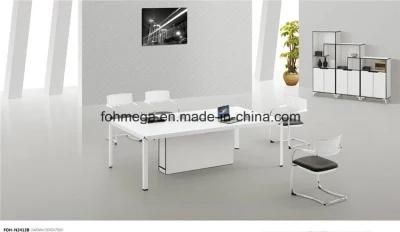 Small Size Modern Meeting Table in White (FOH-2412B)
