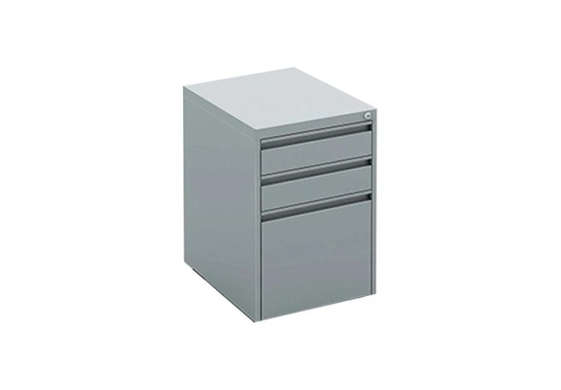Steel Material 3 Drawers Filing Cabinet Lockable Filing Storage Cabinet