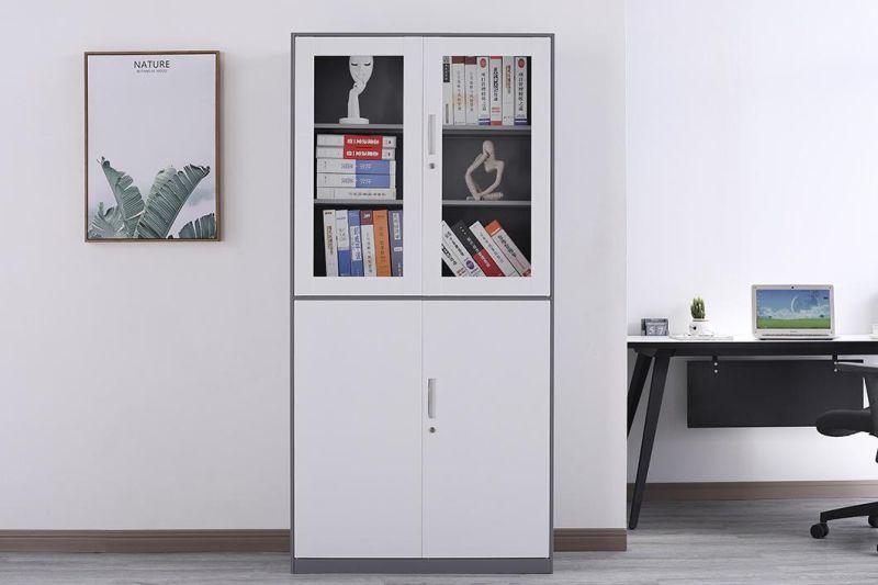 High Quality Glass Door Office File Cabinet