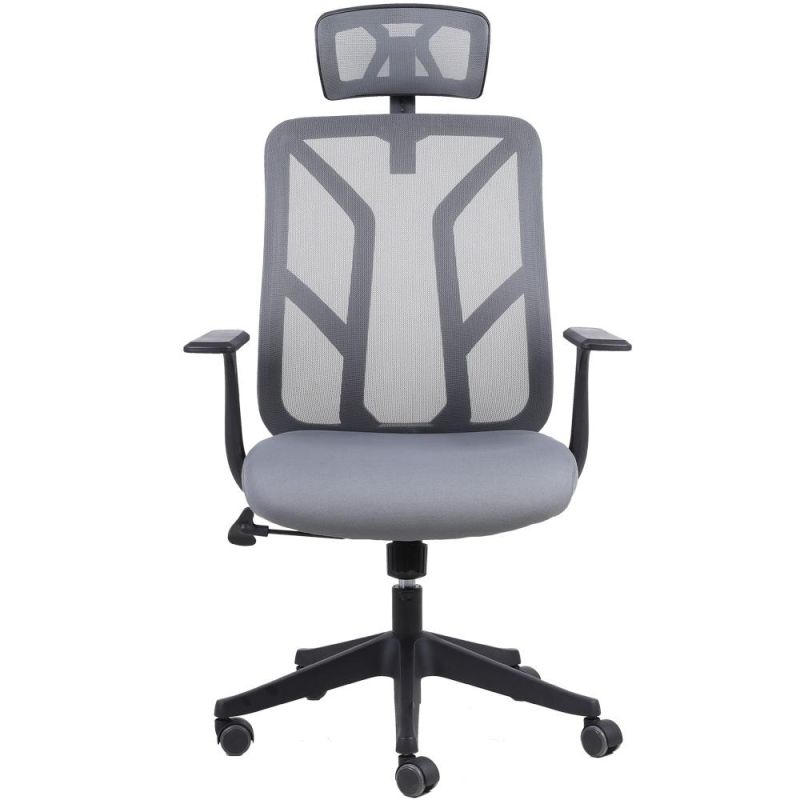 New Design High Back Full Gray Office Mesh Chair