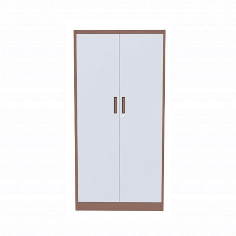 Wholesale Price Metal File Cabinets Office 2 Door Metal Storage Cabinets with 3 Mobile Shelf Filing Cabinet Lemari Besi Archivad