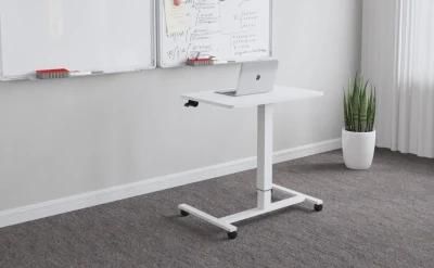 Economic Air Spring One Leg Height Adjustable Standing Desk Adjustable Desk Office Desk