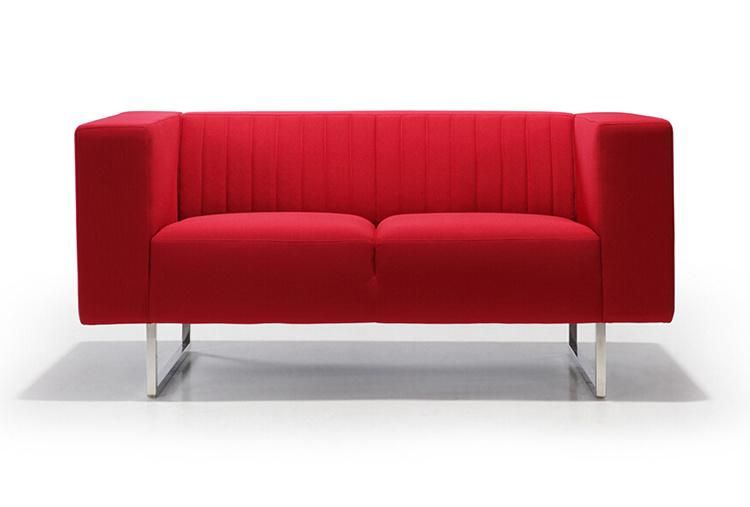 Custom Fabric Light Luxury Furniture Reception Velvet Office Sofa Set
