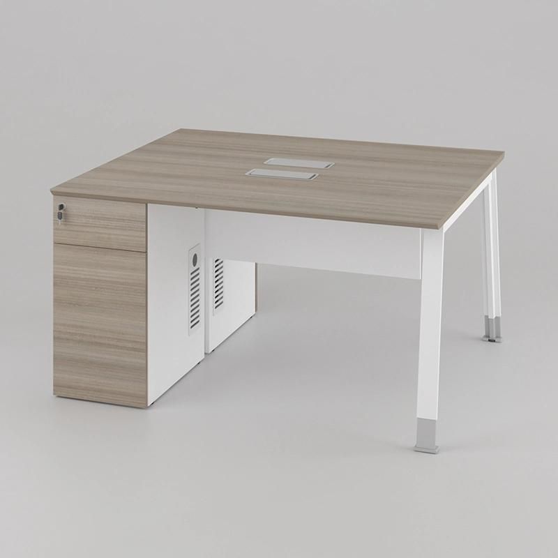 High Quality Modern Design Office Desk Furniture Two Seats Computer Desk