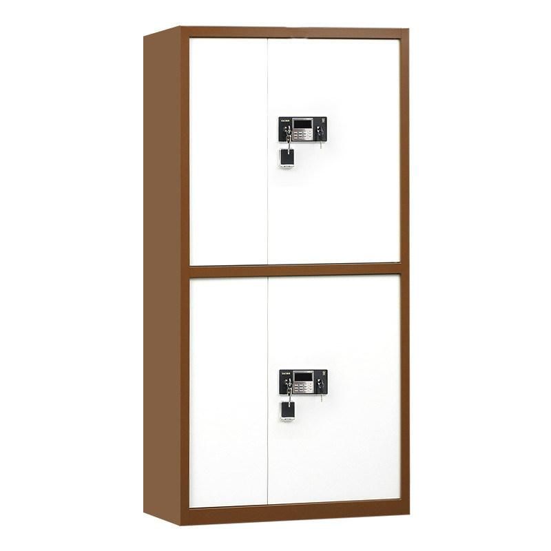 Fireproof Digital Password Lockable Steel Filing Cabinet Metal Safe Box with Wholesale Price Security Safe Cabinet