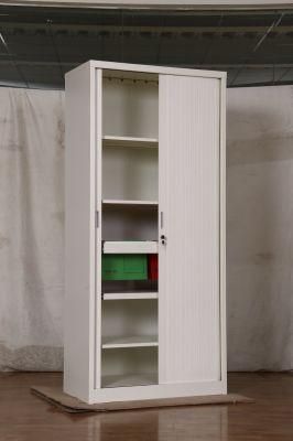 Metal Furniture Office Storage Tambour Door Cabinet