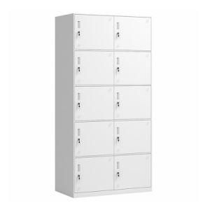China Supply High Quality Metal Fittings Hot Sale Ten Door Wardrobe