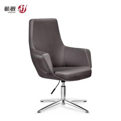Office Visitor Chair Conference Home Simple Leather Bow Chair