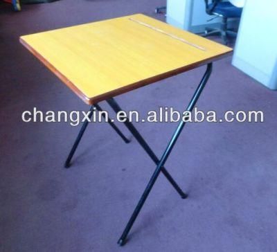 School Table Convenient Folding Exam Desk