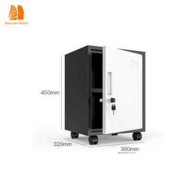 Metal Mobile Steel Safe Box with Metal Storage for Office/Home