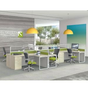 Simple Design Multi Color Office Cubicle Open Office Workstation