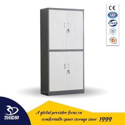 Knock Down Metal Four Door File Cabinet Document Storage Cupboard
