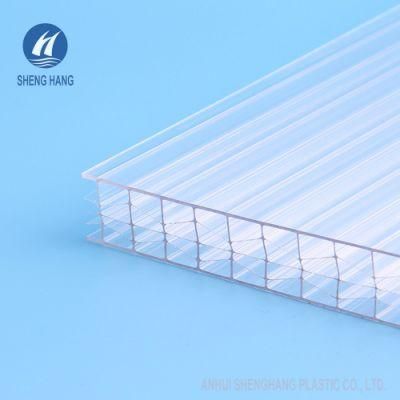 5-Wall Diamond Structure Roofing Panel Polycarbonate Hollow Sheet