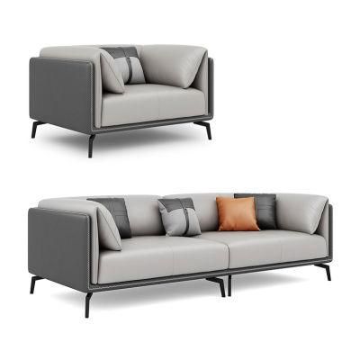 Stable Carbon Steel Sofa Foot 1-4 Seat Sofas Set for Reception Room in The Office Building