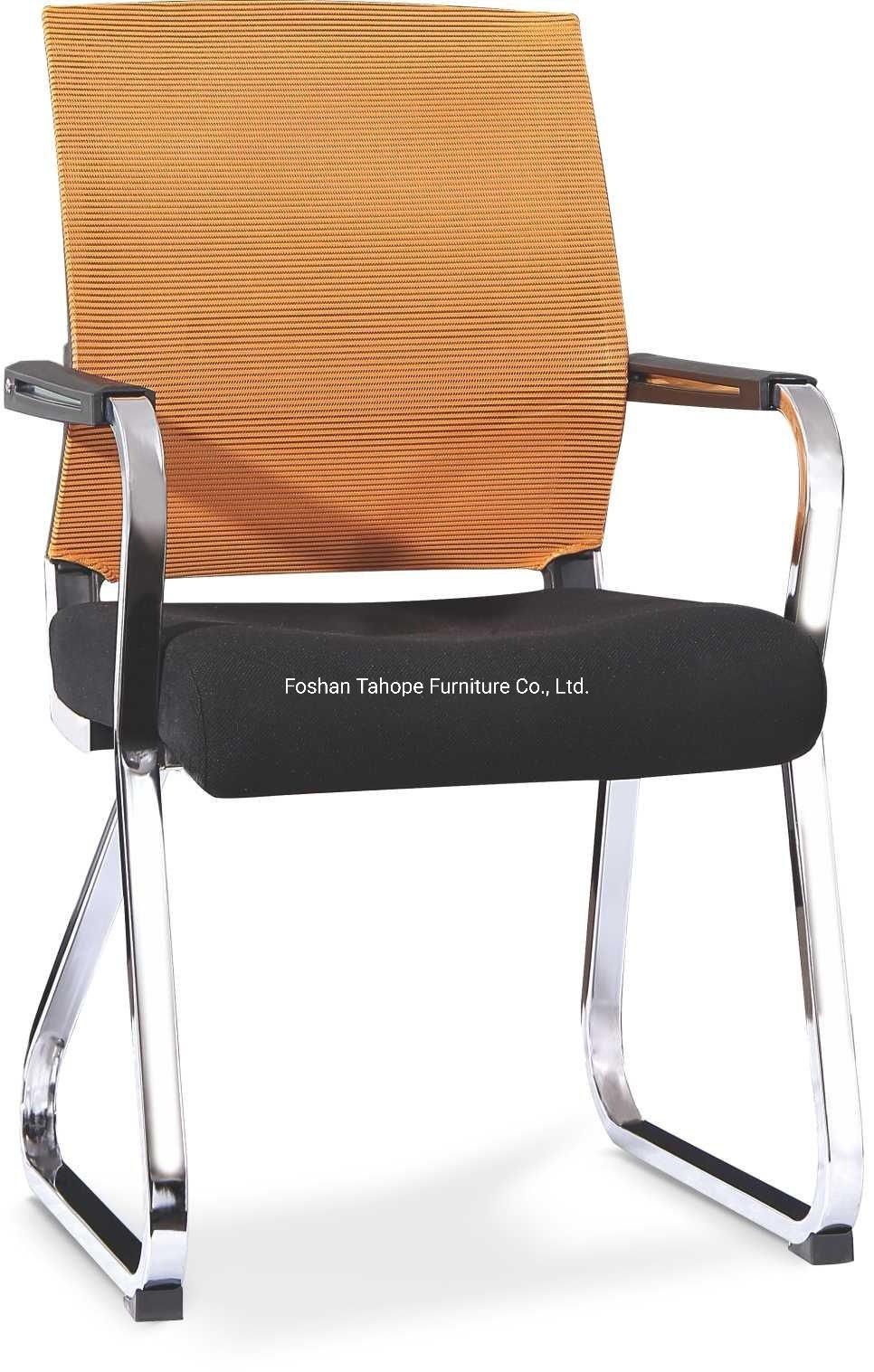 Hot Selling Office Furniture Comfortable Computer Task Mesh Meeting Chair Sled for Staff