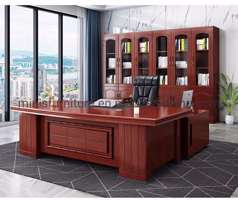 (M-OD1194) Beautiful Executive Boss Office MDF Computer Desk Furniture