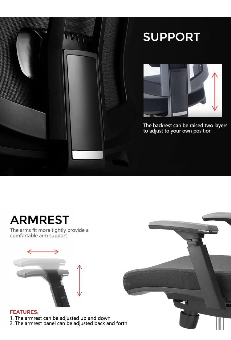 Top Quality Ergonomic Design Office Chair High Back Mesh Chair