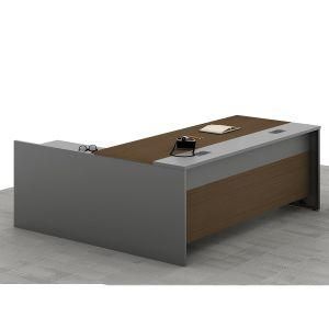 Ergonomic Custom Wooden Secretary General Manager Desk Office Table