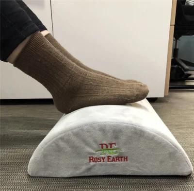 Znz Anti Slip Under Desk Foot Rest Pillow Relax Your Leg, Foot, Adjustable Height