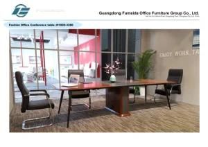 Modern Furniture Glossy Veneer Wooden Conference Table Meeting Table Office Furniture