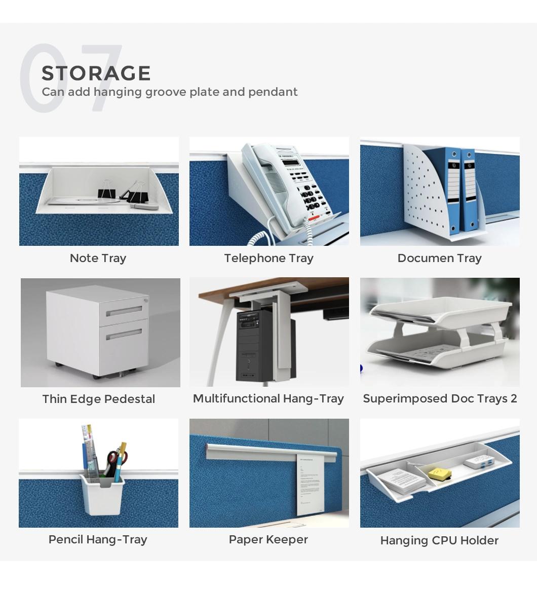 Reliable Quality Modern Style Office Computer Corner Combination Workstation