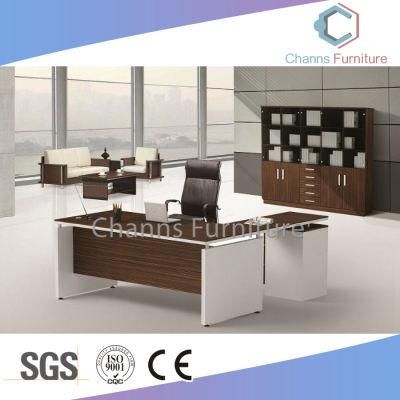 Competitive Price Melamine Office Furniture Executive Desk (CAS-D608)