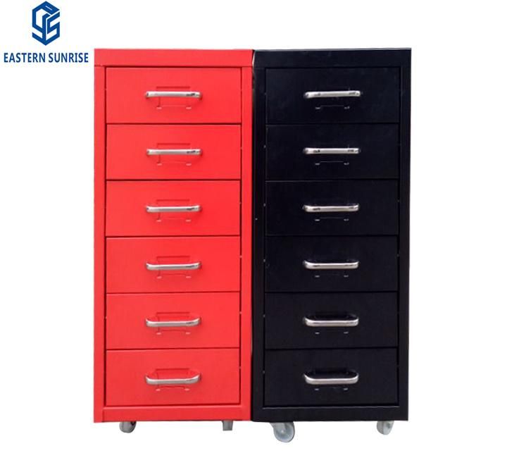 Cheap Office Furniture 6 Drawers Filing Cabinet