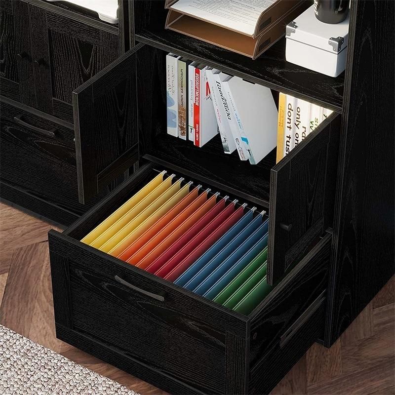 File Cabinet with Drawer Filing Cabinet with Storage Shelf for Home Office