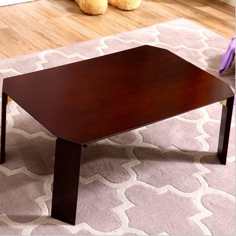 Japanese-Style Small Apartment Coffee Table Foldable Solid Wood Table Bay Window Tatami Table for Students