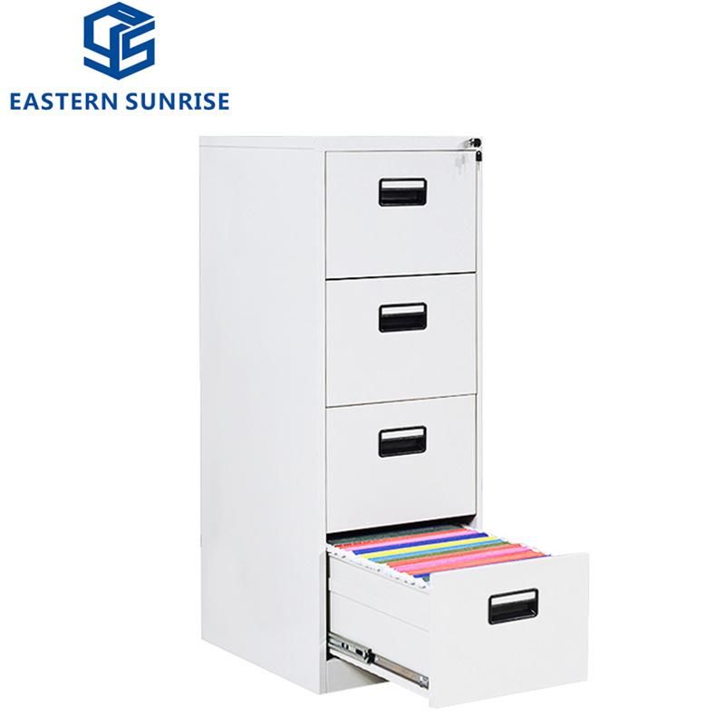 Office Metal Furniture File Storage 4-Drawer Vertical Filing Cabinet