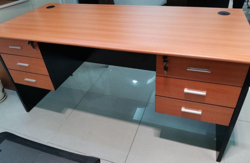 Cheap Price Fireproof Board 1.4m Computer Executive Study Office Table