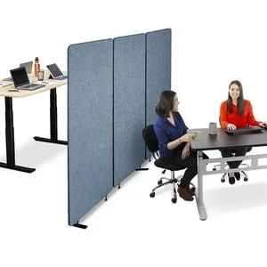 Eco Friendly Pet Polyester Soundproof Acoustic Movable Office Partition Wall