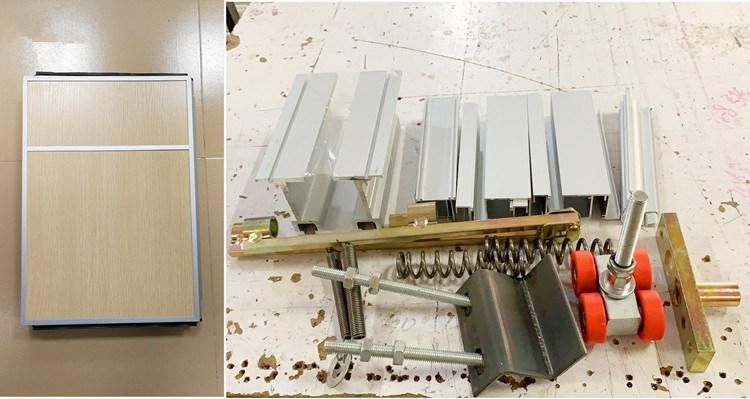 Sliding Aluminium Track Restaurant Movable Sound Proof Partition Wall