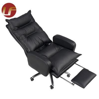 China Manufacture Manager Leather Swivel Executive Office Chair for Office