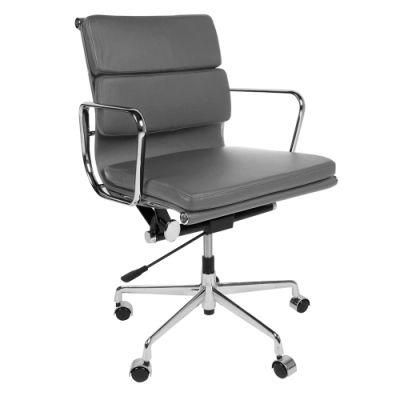 Hot Selling High Quality Modern Style Leather Grey Office Chair