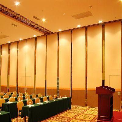 Dubai Banquet Hall Movable Soundproof MDF Sliding Aluminium Operable Partition