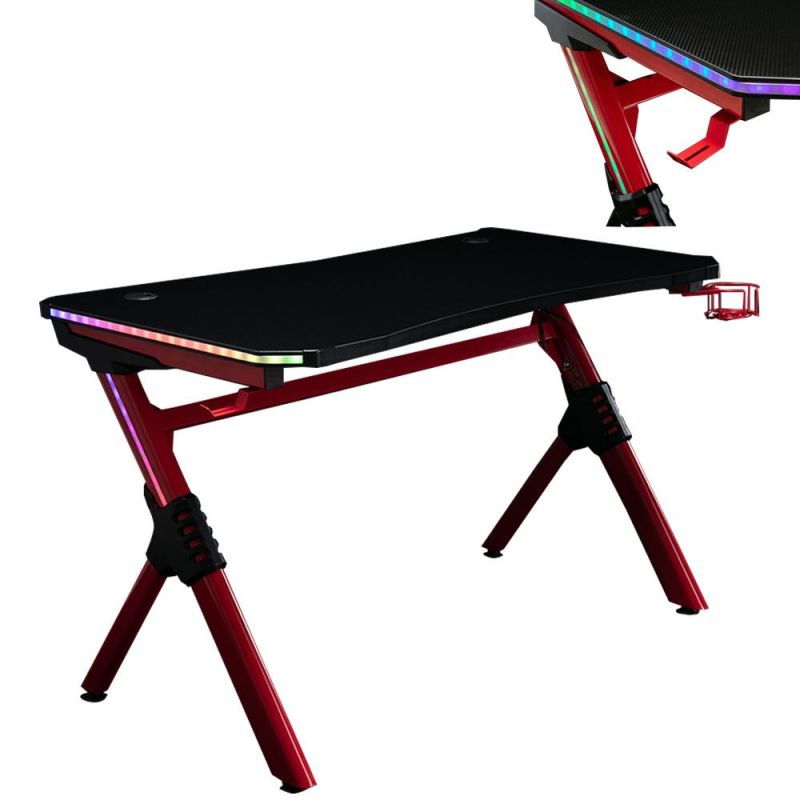 Lisung 30030 RGB LED Office Gaming Desk