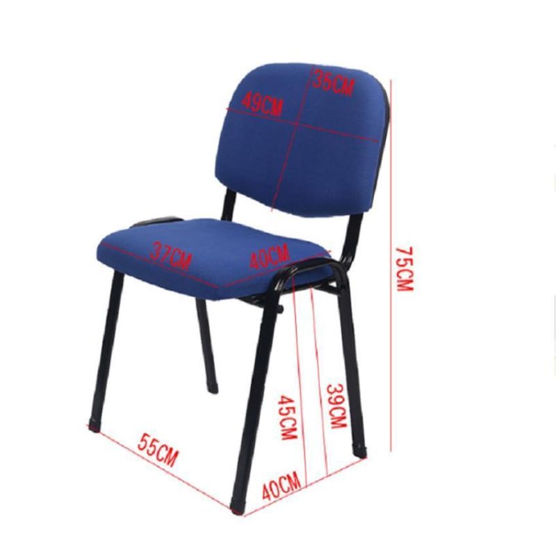 Stackable Mesh Office Conference Meeting Room Visiting Chairs Without Wheels