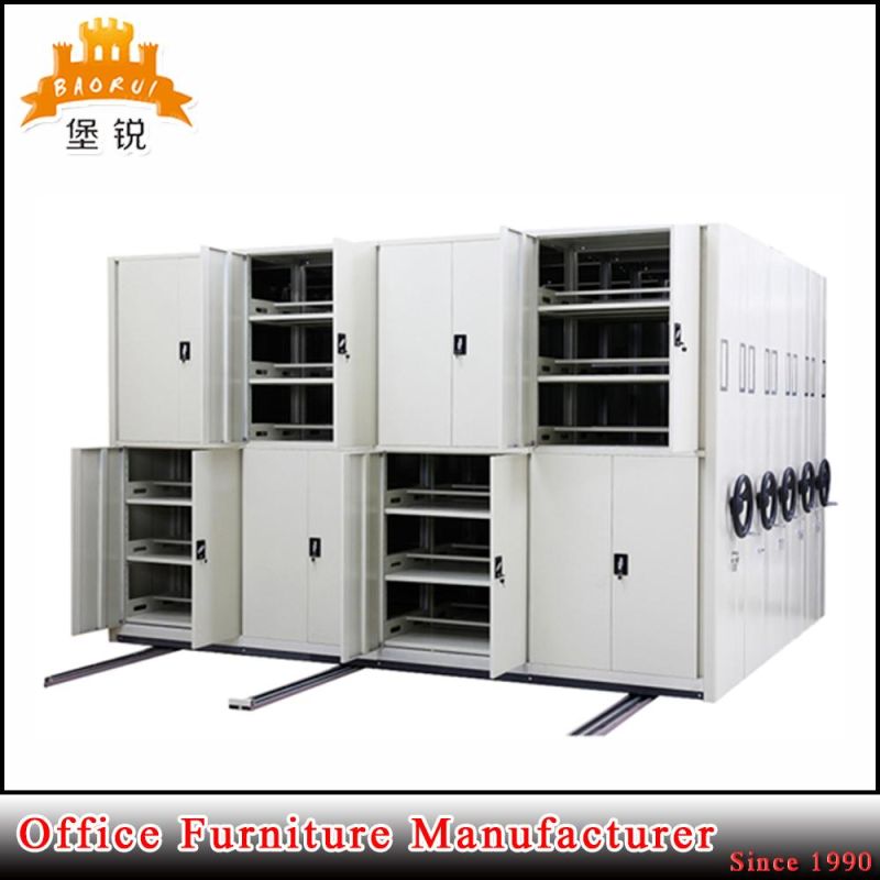 Space Saving Mobile Steel File Compactor