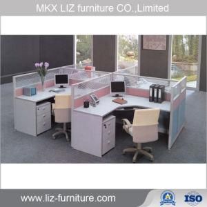 Popular Simple Style 4 People Office Furniture Cubicle Partition 2064
