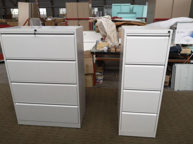 4 Drawer Cabinet Document Steel Cupboard Vertical File Cabinet