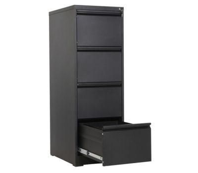 Metal Office Furniture 4 Drawer Storage Vertical Filing Cabinet