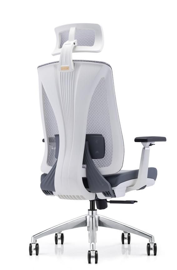 Unique Executive 3D Armrest Ergonomic Design Adjustable Mesh Office Boss Chair