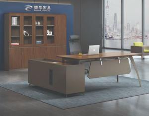 Luxury Wooden L Shaped Customize Office Desk Office Furniture Modern Executive Desk