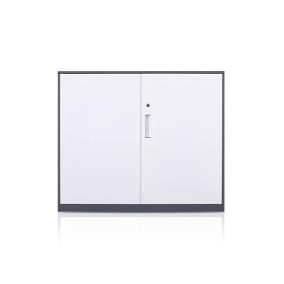 Push-Pulling Door Steel Metal Half Height Filing Storage Cabinet