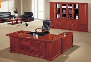Office Table Executive Table Shining Glossy Finish Paper Melamine Desk Boss Manager Table