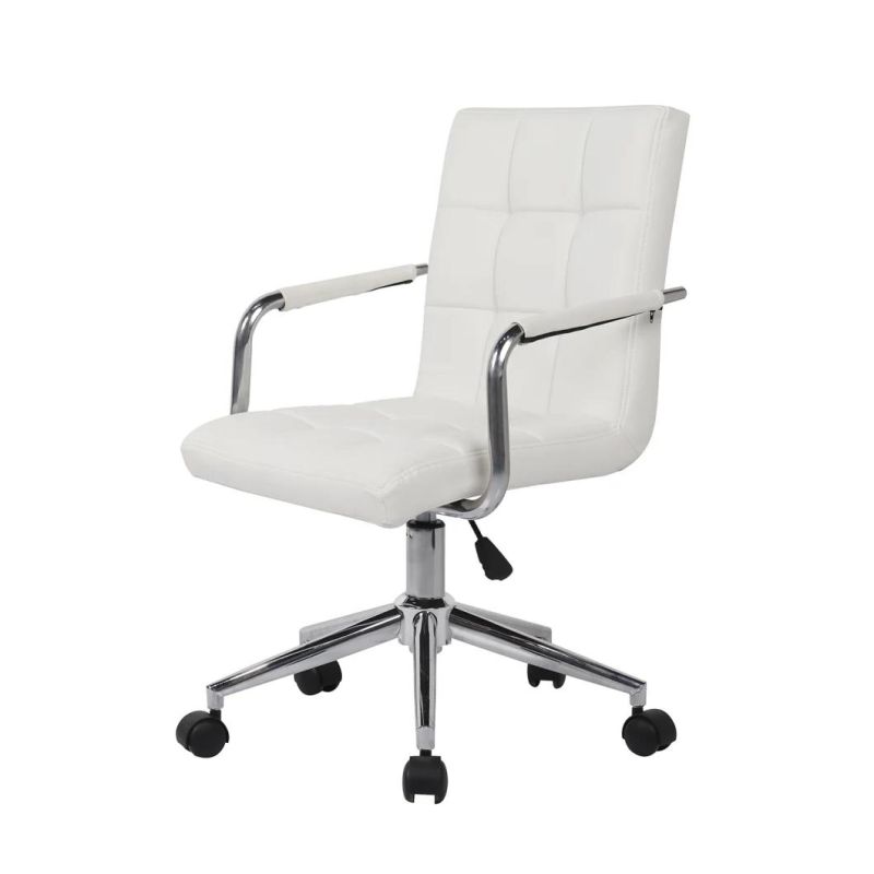 Wholesale White Luxury Comfortable Adjustable Swivel Lift Chairs Directors Leather Office Chair