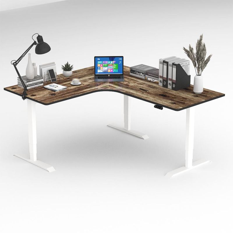 Jiecang High Quality Height Adjustment Mechanism Office Computer Gaming Standing Table Desk